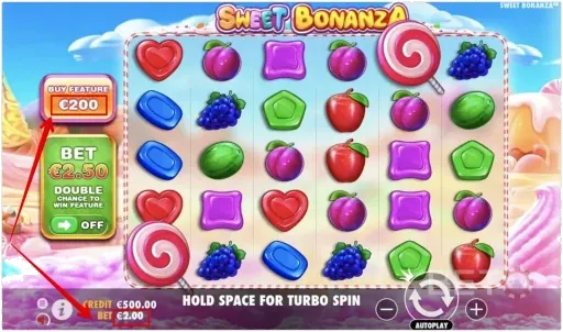 Use the Tumble feature in Sweet Bonanza 1000